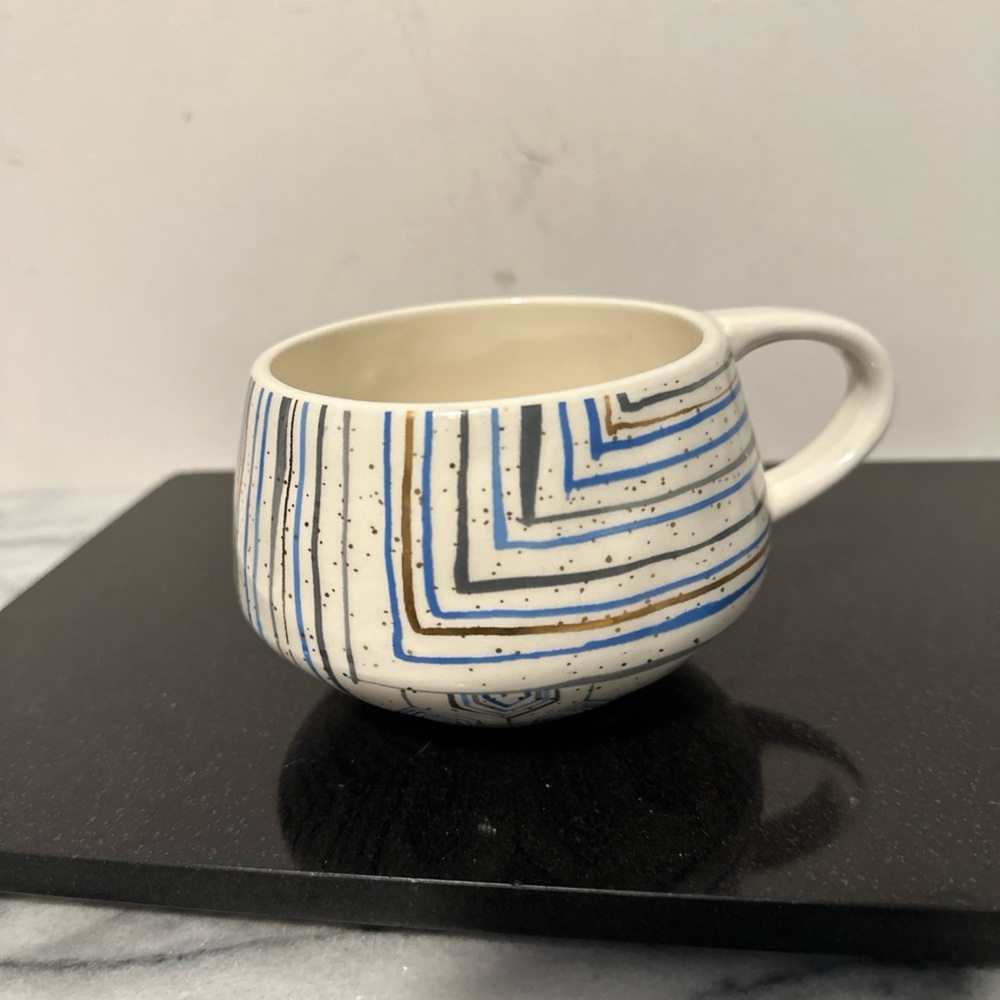 Anthropologie Oleanna
Turquoise/Aqua Mug Coffee
Cappuccino Exc - Picture 6 of 10